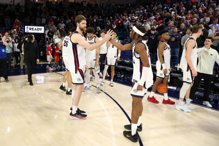 Drew Timme, Dominick Harris